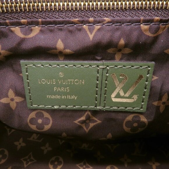 LOUIS VUITTON Speedy Bandouliere Size 25 Recycled Nylon / Monogram Khaki M59009 - Picture 9 of 14